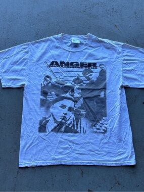 Anger Management Tour Graphic Tee - White